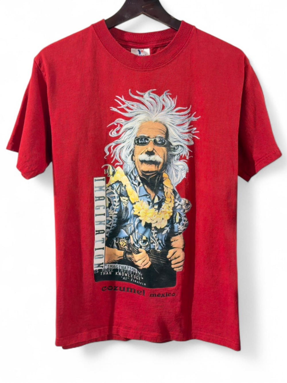 Albert Einstein Cozumel, Mexico Graphic T-Shirt Size Men’s Medium